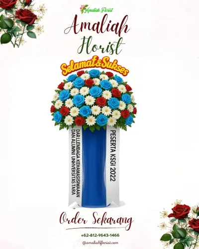 Standing Flower di Tegak